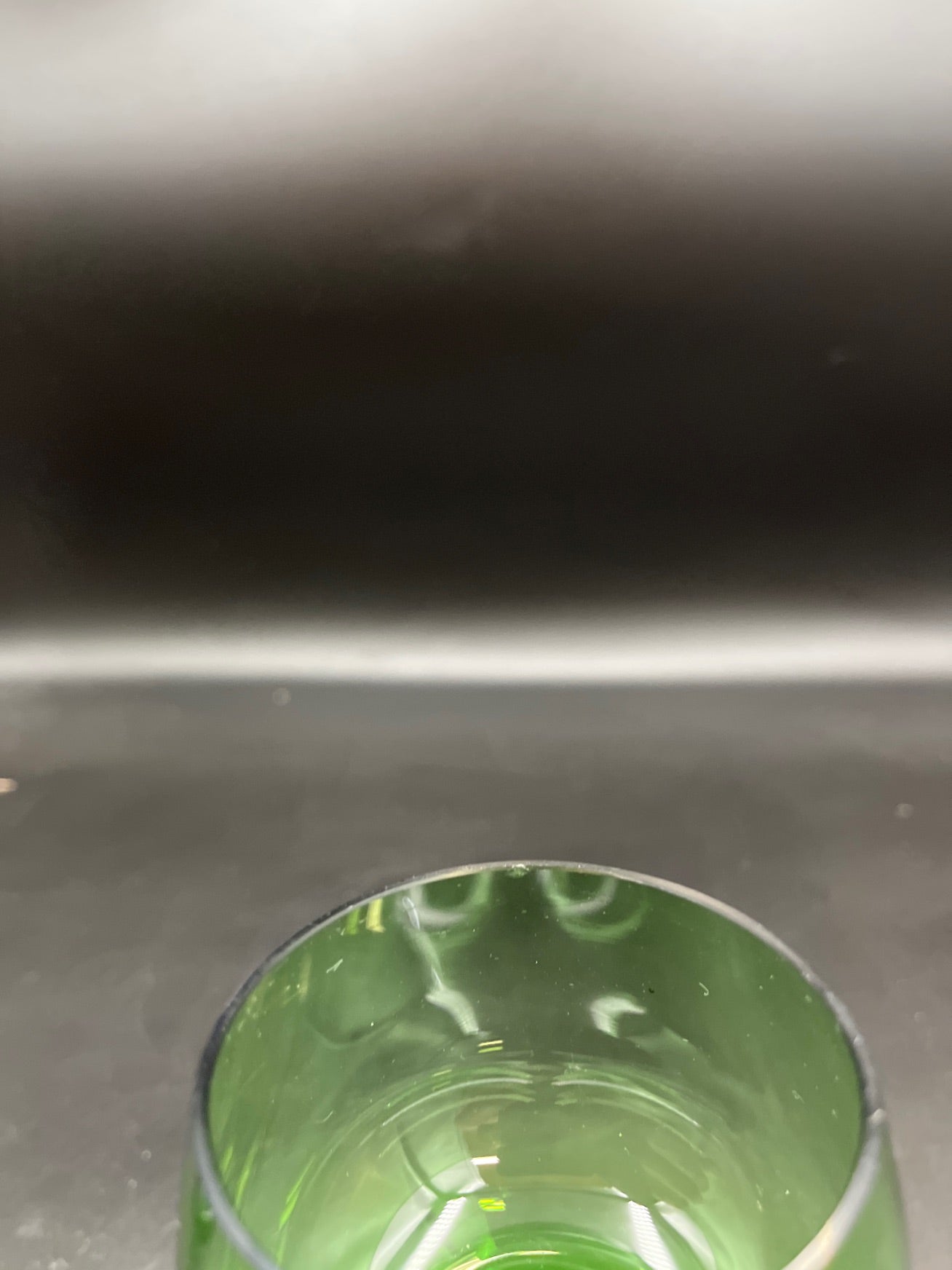 2 stk Rømerglas, små skår